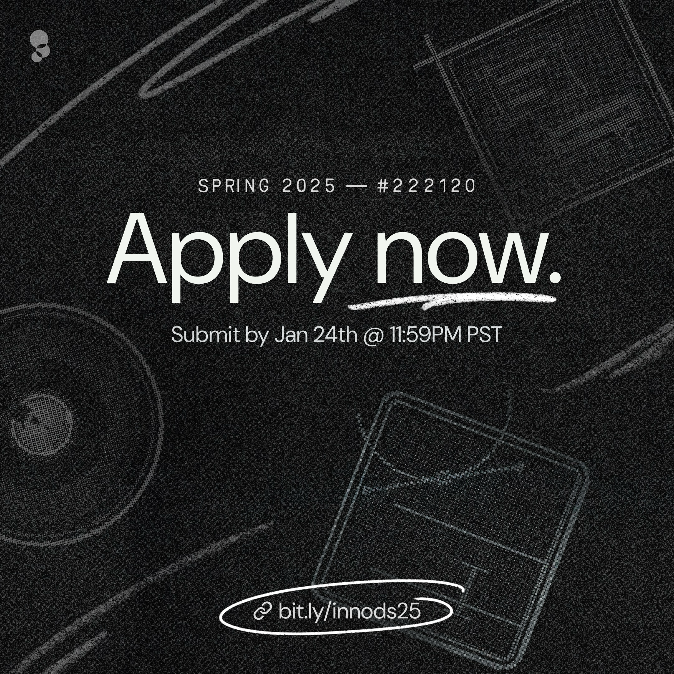 Application flyer for Innovative Design